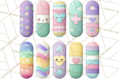 Pediatric Nurse Dinosaur Clipart Cute Medical PNG Product Image 5