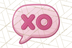 Cute Valentine Icons PNG Pastel Love Clipart Illustrations Product Image 2