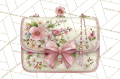 Floral Girl Power Clipart, Girly Feminine Icons Png Product Image 2