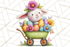 Easter Animals Clipart PNG, Cute Easter Animal Clip Art Product Image 2