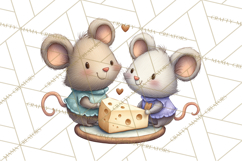 Boho Valentine Cactus Clipart PNG, Desert Romance Clip Art Product Image 2