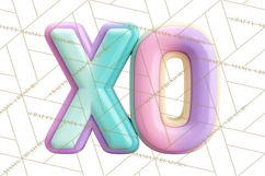 Cute Valentine Icons PNG Pastel Love Clipart Illustrations Product Image 3