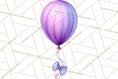 Birthday Balloon Clipart, Balloon Bunch PNG, Party Balloon Product Image 4