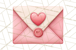 Cute Valentine Icons PNG Pastel Love Clipart Illustrations Product Image 5