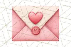Cute Valentine Icons PNG Pastel Love Clipart Illustrations Product Image 5