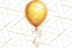 Birthday Balloon Clipart, Balloon Bunch PNG, Party Balloon Product Image 5