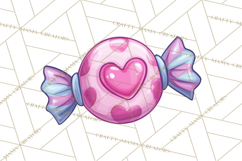 Cute Valentine Icons PNG Pastel Love Clipart Illustrations Product Image 2
