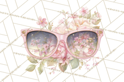 Floral Girl Power Clipart, Girly Feminine Icons Png Product Image 2