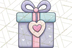 Cute Valentine Icons PNG Pastel Love Clipart Illustrations Product Image 3