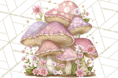 Magic Garden Bugs Clipart PNG, Pastel Fairy Garden Png Product Image 3