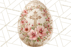 Christian Easter Clipart PNG, Resurrection Easter Egg Product Image 3