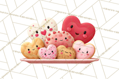 Valentine Ladybug Clipart PNG, Cute Bee Butterfly Beetle Png Product Image 4