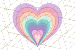 Cute Valentine Icons PNG Pastel Love Clipart Illustrations Product Image 4