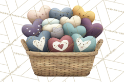 Boho Valentine Cactus Clipart PNG, Desert Romance Clip Art Product Image 3