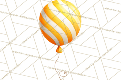 Birthday Balloon Clipart, Balloon Bunch PNG, Party Balloon Product Image 4