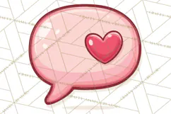 Cute Valentine Icons PNG Pastel Love Clipart Illustrations Product Image 5