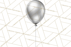 Birthday Balloon Clipart, Balloon Bunch PNG, Party Balloon Product Image 3