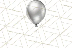 Birthday Balloon Clipart, Balloon Bunch PNG, Party Balloon Product Image 3