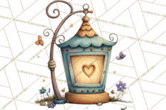 Boho Valentine Cactus Clipart PNG, Desert Romance Clip Art Product Image 4