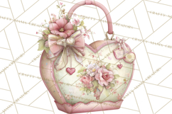 Floral Girl Power Clipart, Girly Feminine Icons Png Product Image 3