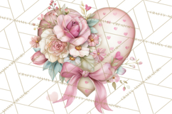 Floral Girl Power Clipart, Girly Feminine Icons Png Product Image 5