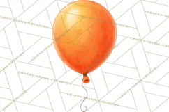 Birthday Balloon Clipart, Balloon Bunch PNG, Party Balloon Product Image 3
