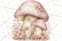 Magic Garden Bugs Clipart PNG, Pastel Fairy Garden Png Product Image 3