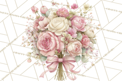 Floral Girl Power Clipart, Girly Feminine Icons Png Product Image 5