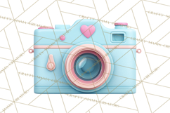 Cute Valentine Icons PNG Pastel Love Clipart Illustrations Product Image 5