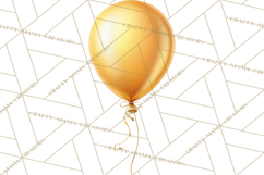 Birthday Balloon Clipart, Balloon Bunch PNG, Party Balloon Product Image 2