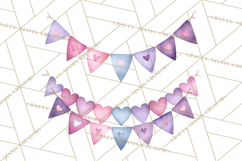 Cute Valentine Icons PNG Pastel Love Clipart Illustrations Product Image 3