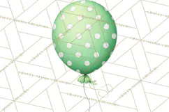 Birthday Balloon Clipart, Balloon Bunch PNG, Party Balloon Product Image 3