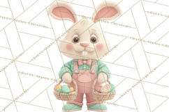 Whimsical Easter Characters Clipart PNG, Cute Mint Png Product Image 5