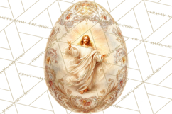 Christian Easter Clipart PNG, Resurrection Easter Egg Product Image 5