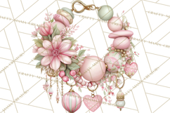 Floral Girl Power Clipart, Girly Feminine Icons Png Product Image 5