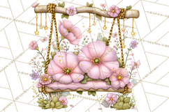 Magic Garden Bugs Clipart PNG, Pastel Fairy Garden Png Product Image 3