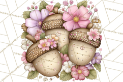 Magic Garden Bugs Clipart PNG, Pastel Fairy Garden Png Product Image 4