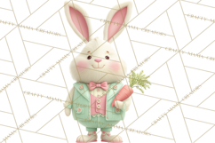 Whimsical Easter Characters Clipart PNG, Cute Mint Png Product Image 2