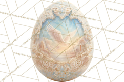 Christian Easter Clipart PNG, Resurrection Easter Egg Product Image 5