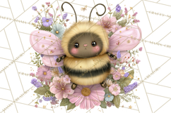 Magic Garden Bugs Clipart PNG, Pastel Fairy Garden Png Product Image 2