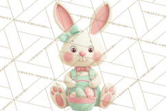 Whimsical Easter Characters Clipart PNG, Cute Mint Png Product Image 3