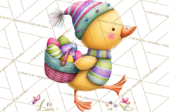 Easter Animals Clipart PNG, Cute Easter Animal Clip Art Product Image 3