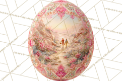 Christian Easter Clipart PNG, Resurrection Easter Egg Product Image 5
