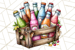 Retro Glam Kids Clipart PNG, Vintage Inspired Mini World Product Image 4