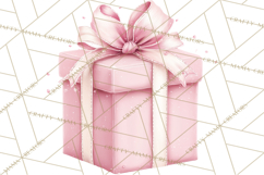 Pink Birthday Clipart, Vibrant Party Decorations PNG Product Image 4