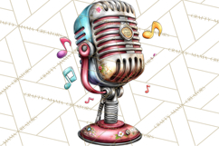 Retro Glam Kids Clipart PNG, Vintage Inspired Mini World Product Image 5