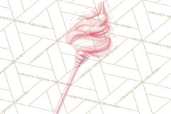 Pink Birthday Clipart, Vibrant Party Decorations PNG Product Image 2