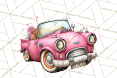 Retro Glam Kids Clipart PNG, Vintage Inspired Mini World Product Image 2