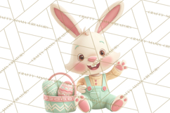 Whimsical Easter Characters Clipart PNG, Cute Mint Png Product Image 4