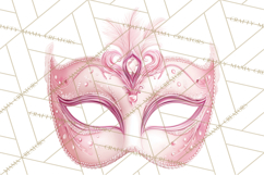 Pink Birthday Clipart, Vibrant Party Decorations PNG Product Image 3